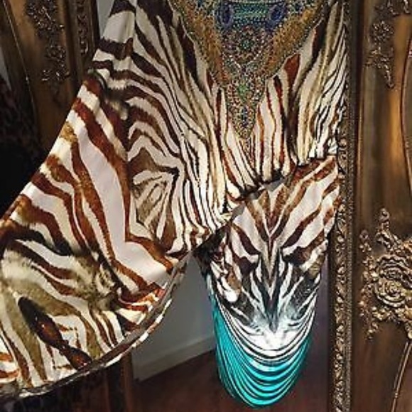 Camilla 🦓 Savannah Drape Dress - Picture 2 of 4